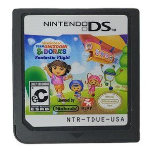 Team Umizoomi Dora's Fantastic Flight Nintendo DS Cartridge Only Tested Works